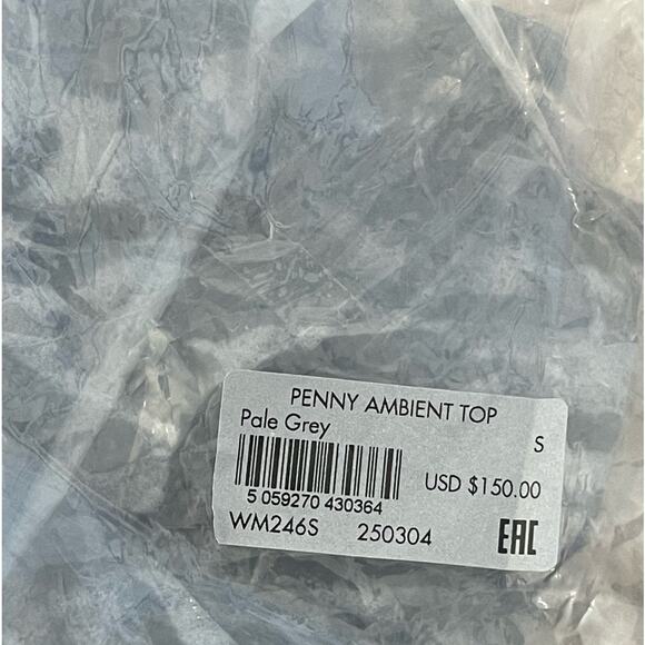New  ~ ALL SAINTS ~ Penny Ambient Crossover Top Small BEAUTIFUL~ - Picture 9 of 9